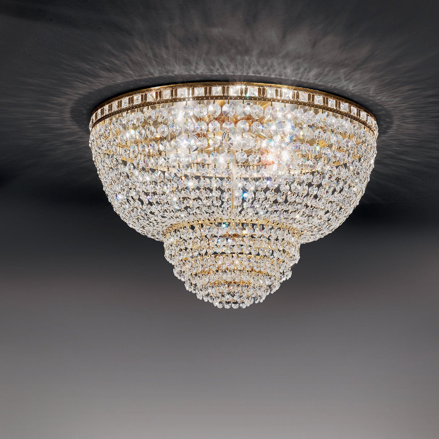 PUCCINI plafoniera Trasparente