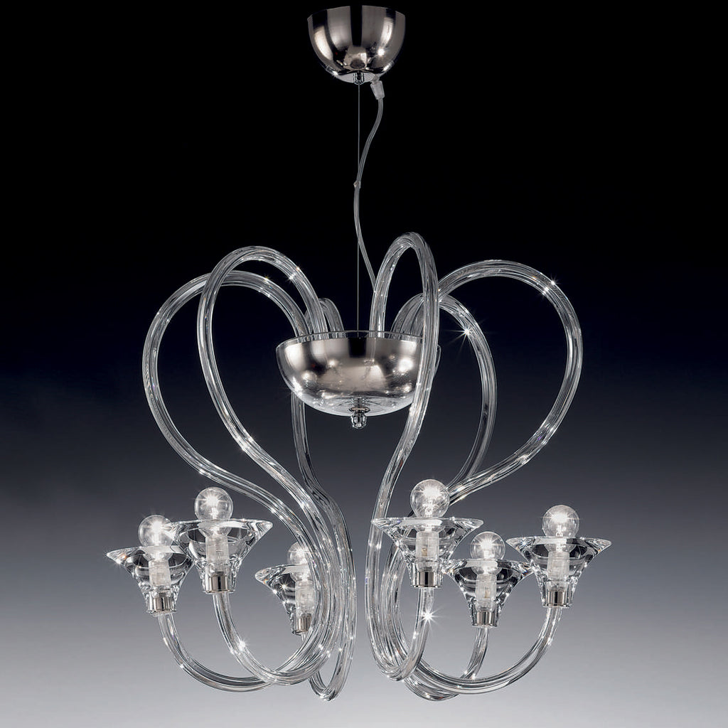 DAMA Trasparente Nickel lucido Dama 6L