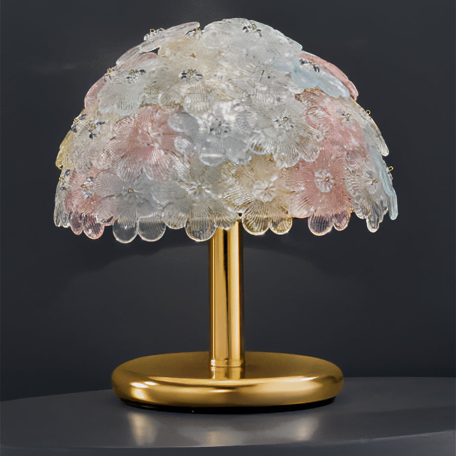 DAHLIA tavolo Pastello Ottonato lucido Dahlia Tavolo Ø 30 cm - H 33 cm