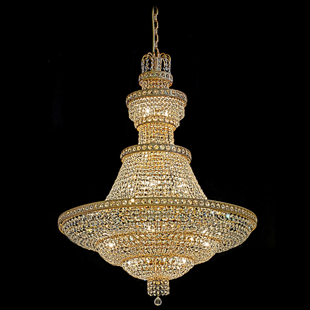 TYRMAND Trasparente Oro lucido 24 carati Tyrmand Ø 80 cm - H 100 cm