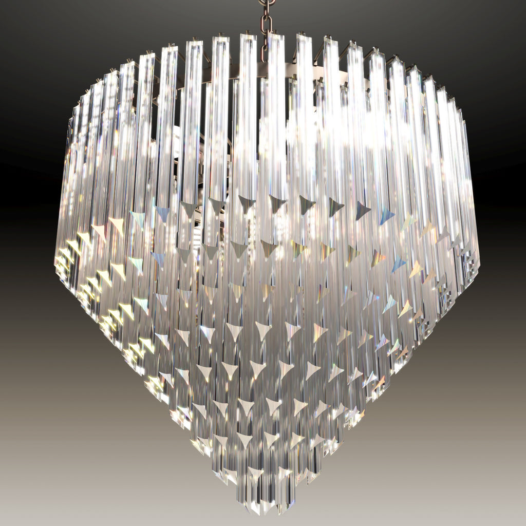 STROBILO Trasparente Cromo lucido