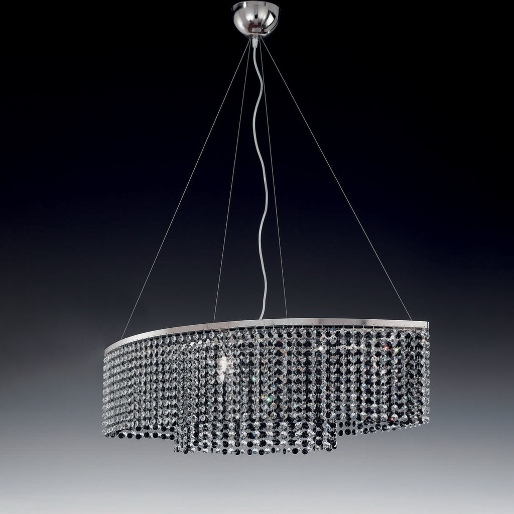 LABURNO Nero Nickel lucido Laburno Ovale 6L