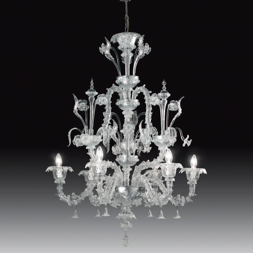 CA REZZONICO Multicolore Cromo lucido Ca Rezzonico Ø 82 cm - H 108 cm - 6L