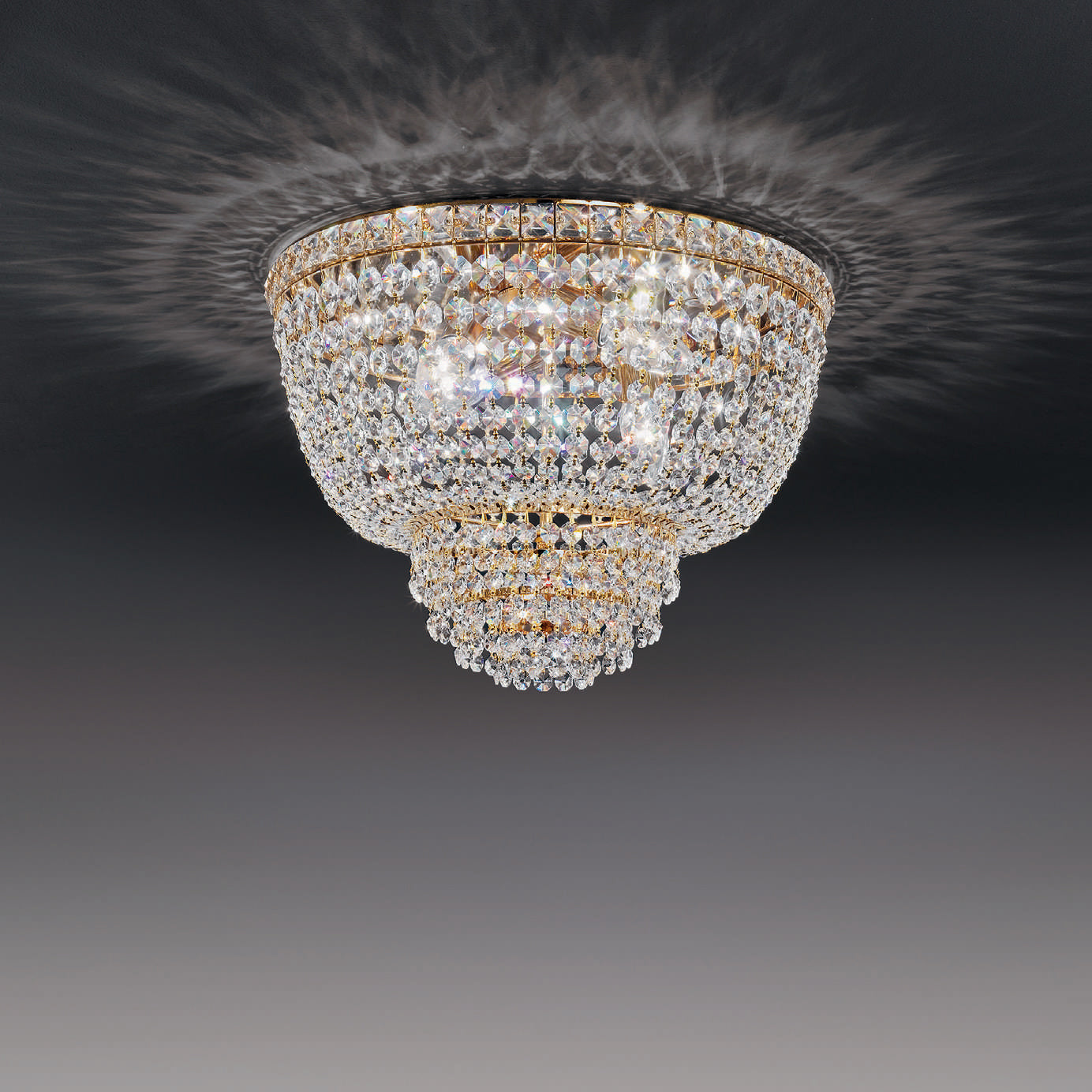 BORODIN plafoniera Trasparente