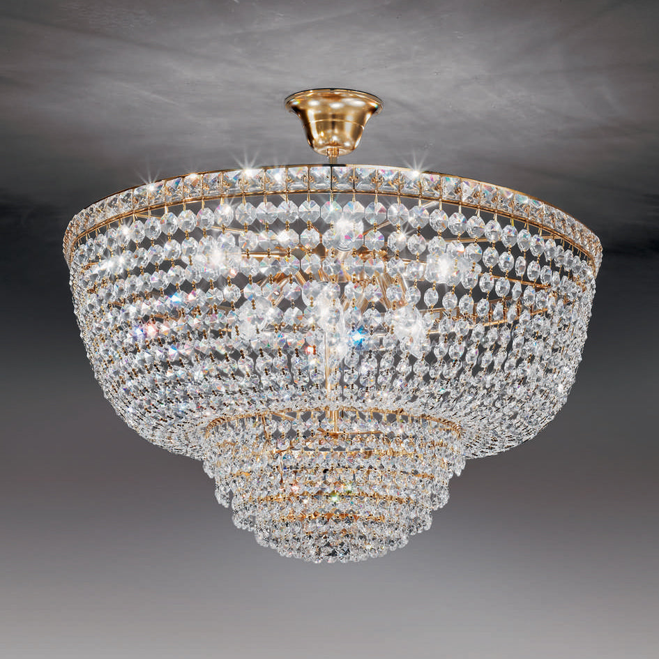 BORODIN Trasparente Oro lucido 24 carati Borodin Ø 51 cm - H 51 cm