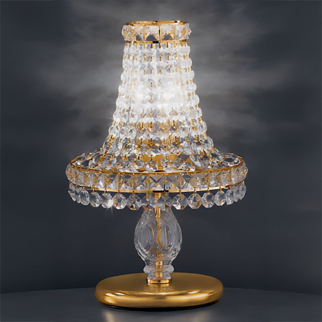 BORODIN tavolo Trasparente Borodin Tavolo Ø 27 cm - H 41 cm