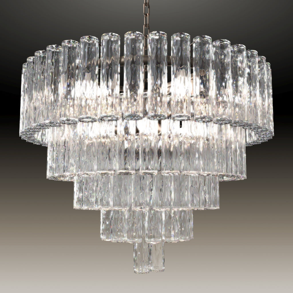 CANNE Trasparente Cromo lucido